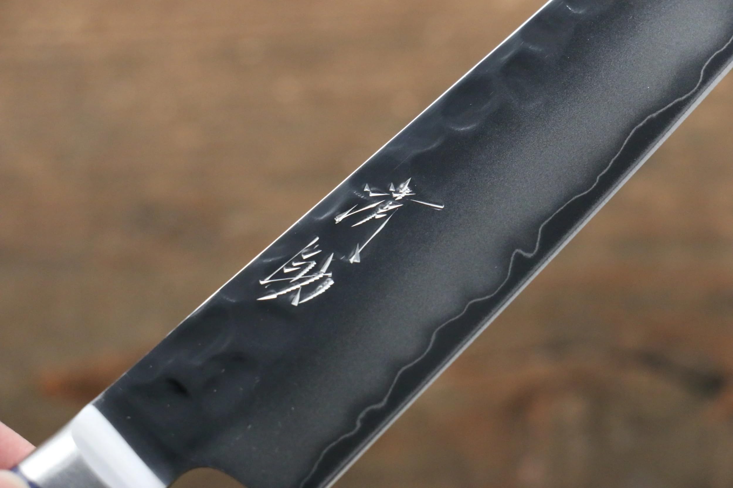 Amazon | 清助 青槌 AUS10 鎚目 切付ペティナイフ 和包丁 140mm 青合板