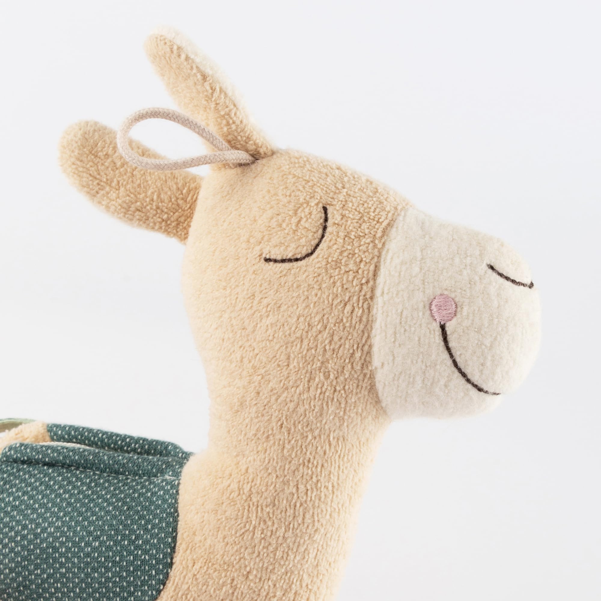 SIGIKID Carillon con melodia a scelta personalizzabile, regalo per nascita o battesimo, adatto per bambini dalla nascita, beige/lama, taglia unica, beige/lama