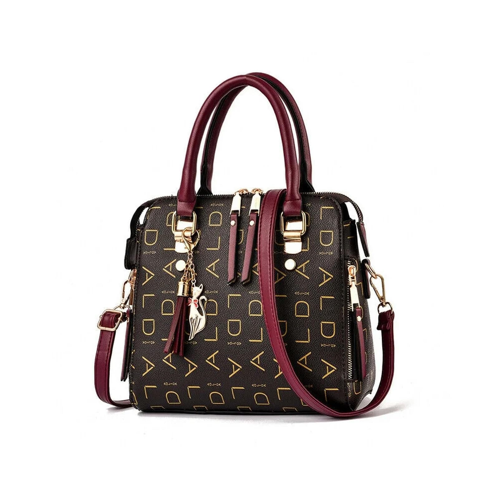 Bolso cruzado de piel sintética para mujer