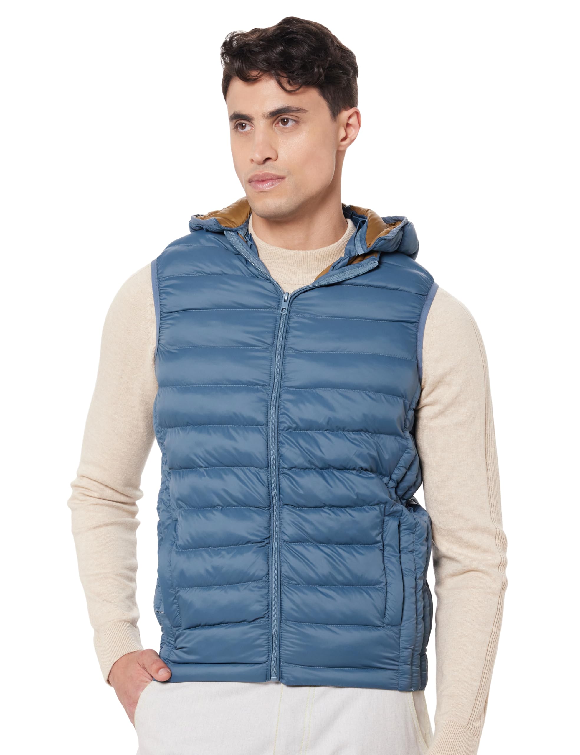 qube by fort collins Sleeveless Puffer Jacket for Men with Hood – Insulated, Lightweight Quilted Vest for Winter & Travel-picture-17