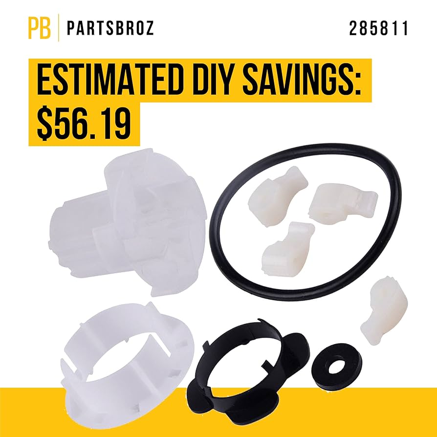 Amazon.com: PartsBroz 285811 Medium Cam Agitator Repair Kit