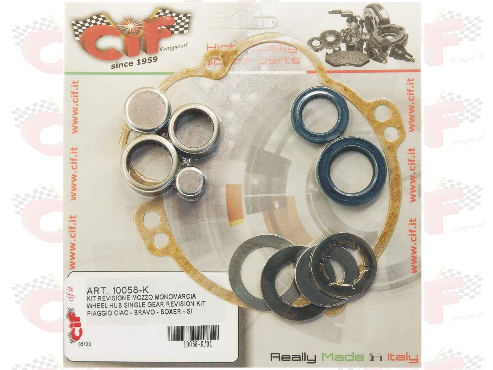 KIT REVISIONE MOZZO POST. MONO