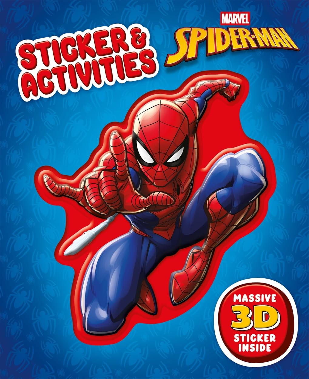 Marvel Spider-Man: Sticker & Activities (Activity book containing games, puzzles, and a MASSIVE 3D sticker!)