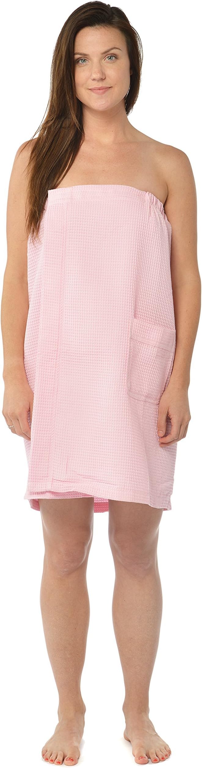 Leisureland Women's Waffle Wraps, Gym Spa Wraps, Body Wraps, Beach Cover Ups