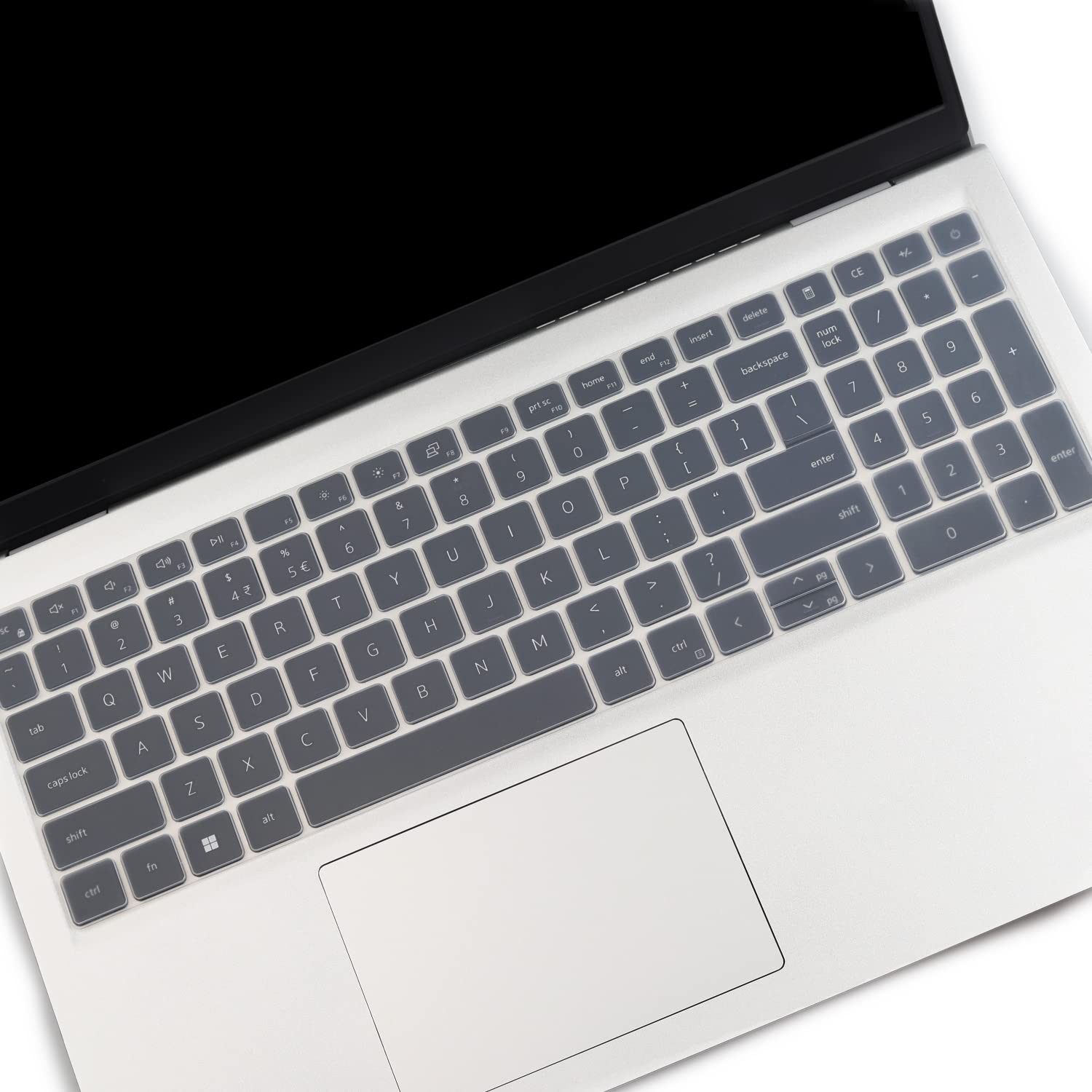 Keyboard Cover Skin for Dell Vostro 16 5620 5630 7620 16 inch, Dell Vostro 15 3510 3520 5510 5515 7510 15.6 inch Laptop, Dell Vostro 15 16 Laptop Accessories Keyboard Protective Cover Skin -Clear