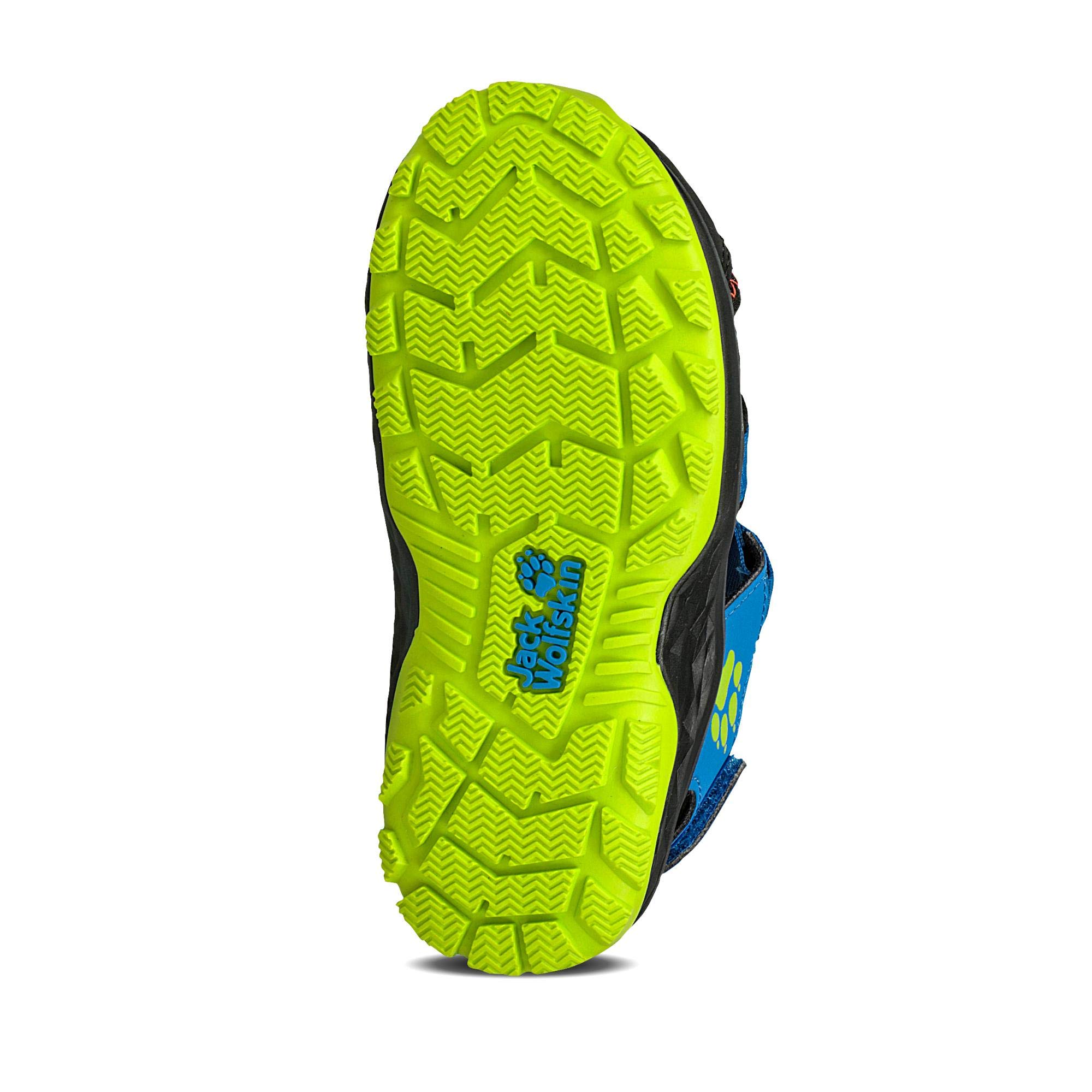 Jack Wolfskin Unisex Kinder Outdoor Action Sandal KTrekking- & Wandersandalen