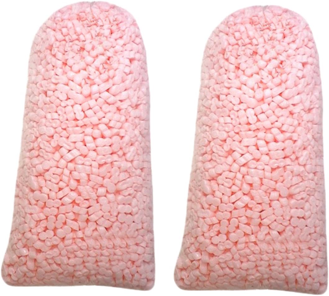 2 Bags Crumble Free Pink Anti Static Loose Fill Shipping Packing Peanuts