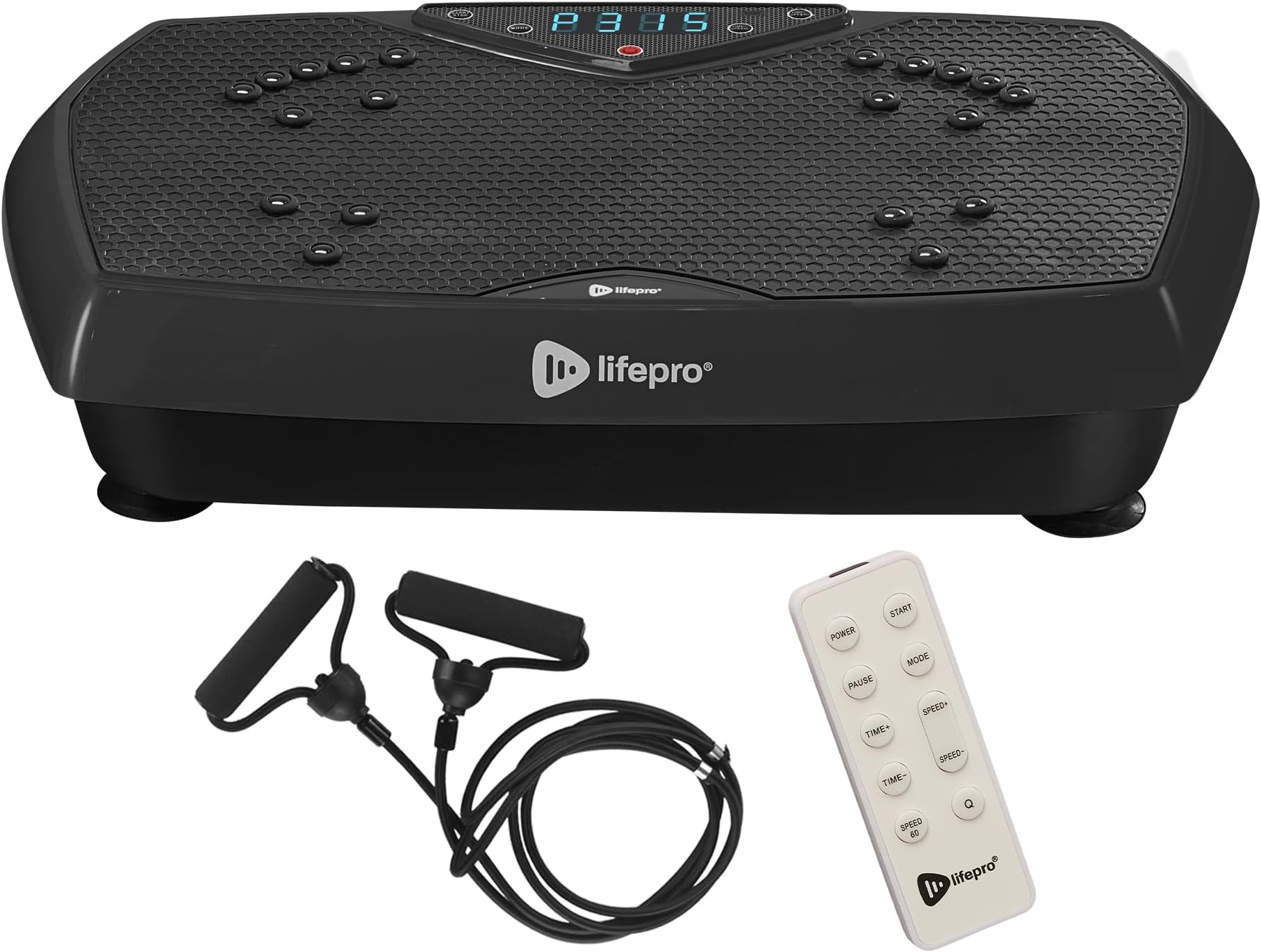 LifePro HexaPlate Vibration Plate - 120 Speeds, Lymphatic Drainage