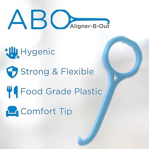 Miniatura 8 de Aligner-B-Out v2  Wild White 4 Pack  Herramienta de eliminación Invisalign y herramienta removedor de alineador para todos los alineadores y