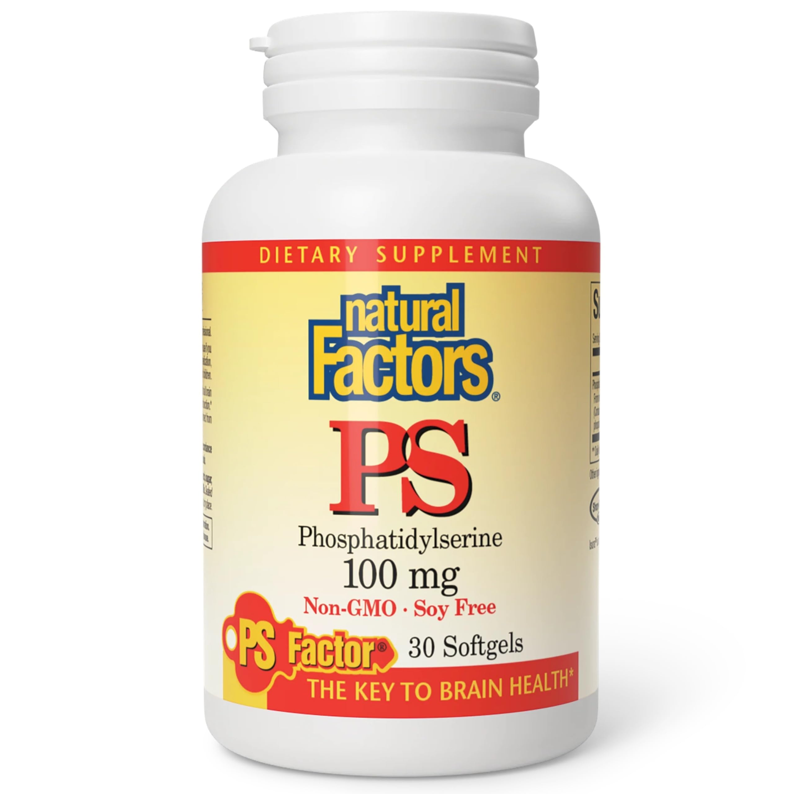 Natural Factors Ps Phosphatidylserine (100Mg 30Sg)