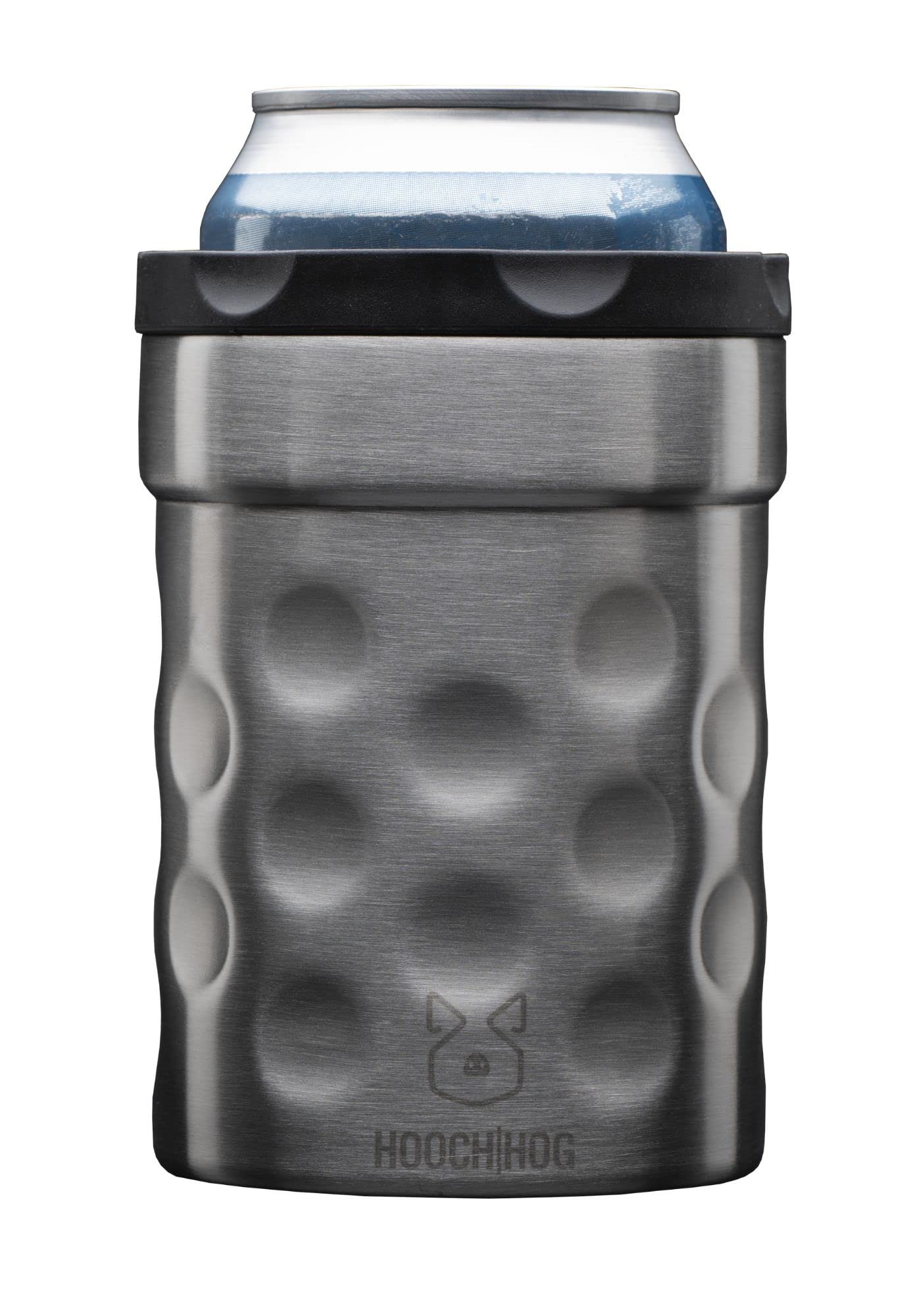HOOCHHOG Can Cooler & Beer Coozies for 12 oz. Standard Size Cans | Stainless Steel