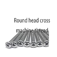 Vista 2 de 20 juegos de tornillos de acero inoxidable Kit304 Phillips Tornillo de cabeza 20 juegos de tuercas de mariposa M5 (M5X35 perno y tuerca de ala)