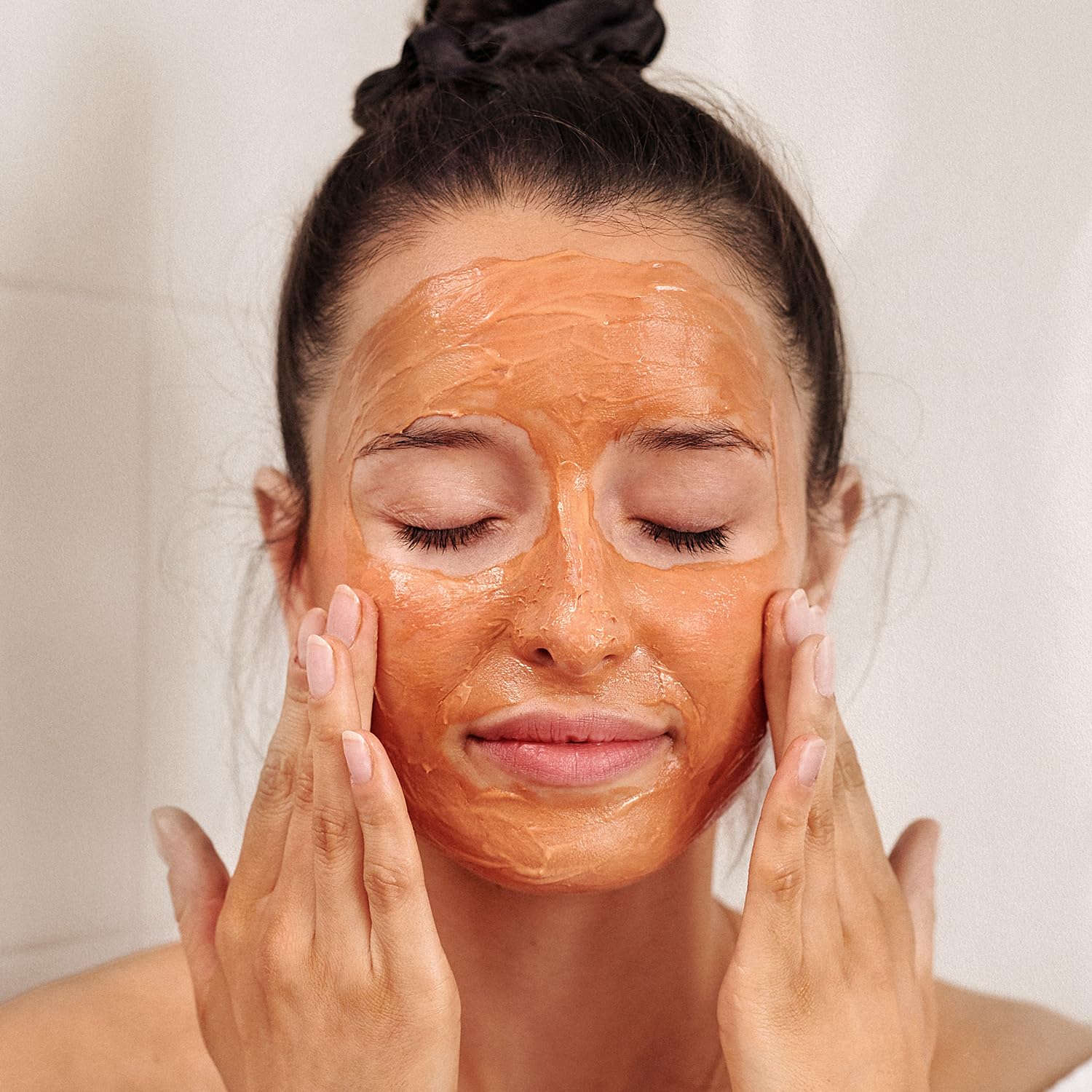JUNGLÜCK Maschera allumina vegana | Maschera viso naturale per la pulizia e la cura della pelle impura | Libera dalle cellule della pelle | Pulizia del viso con estratto di corteccia di salice bio