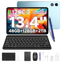 P13 Tablet 13.4 Pollici 2.4K Tablet Android 16 120Hz, 48GB+128GB/2TB TF,FHD,12000mAh/18W,Octa