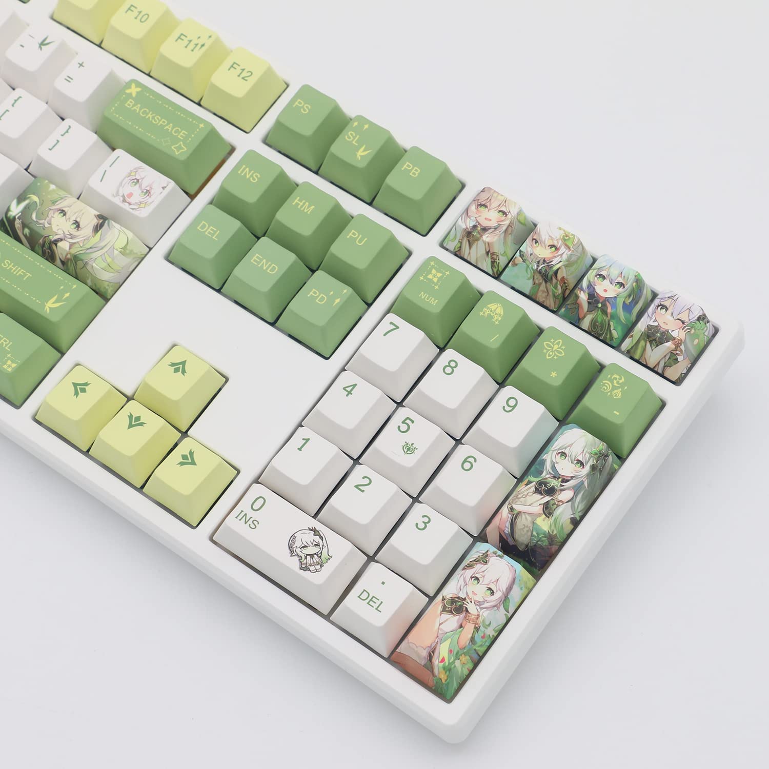 Amazon | 原神グッズ ナヒーダ キーキャップ PBT キーキャップ