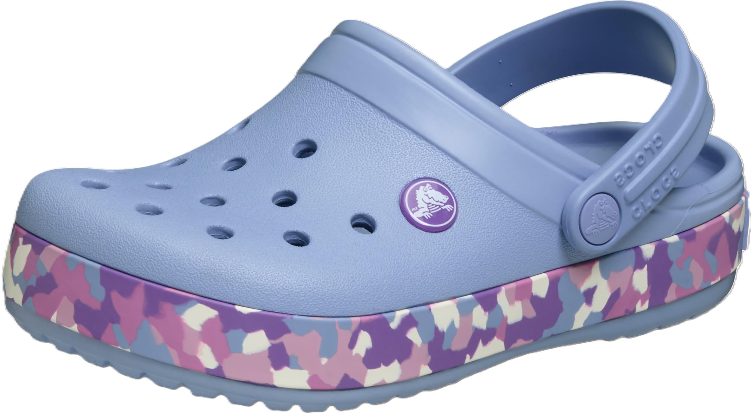 Crocs Unisex Kinder Crocband Clog Holzschuh, Blue Haze Multi