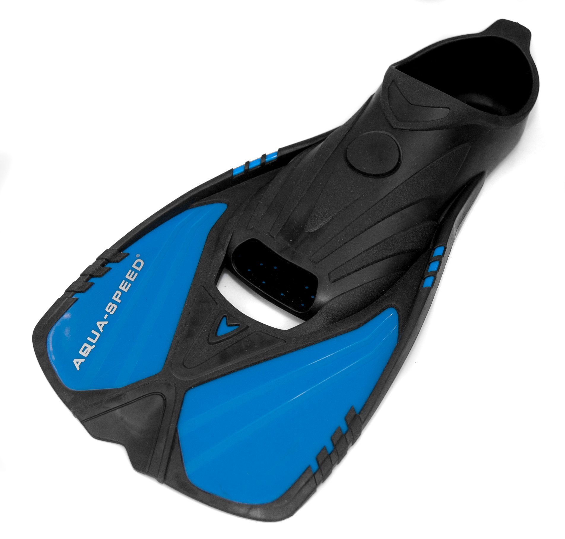 Aqua Speed Action para Adultos + UP Lanyard | Aletas de Buceo | Aletas de Entrenamiento | Correas de talón Antideslizantes | ergonómicas