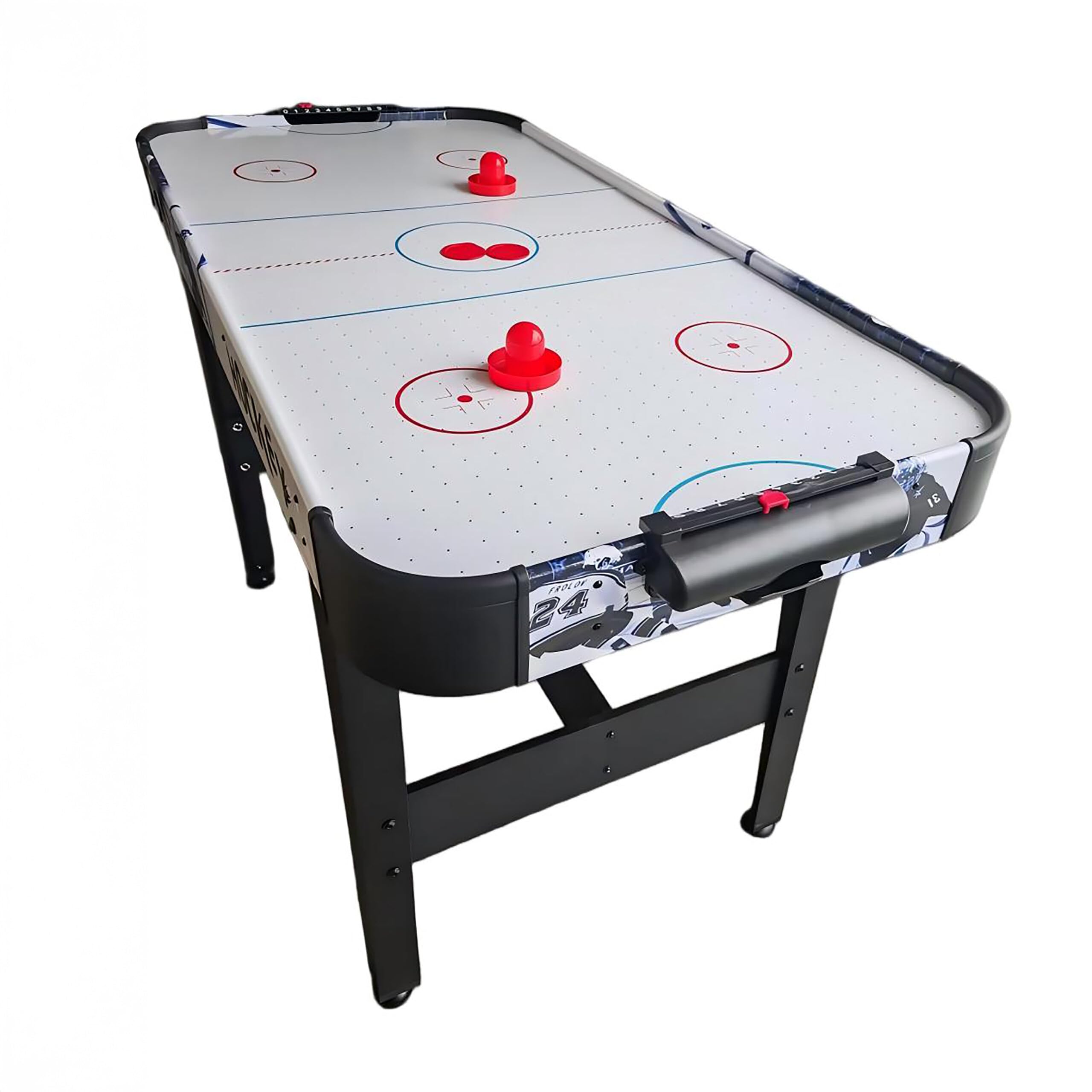Table d'air-hockey pour animer les après-midis jeux en famille