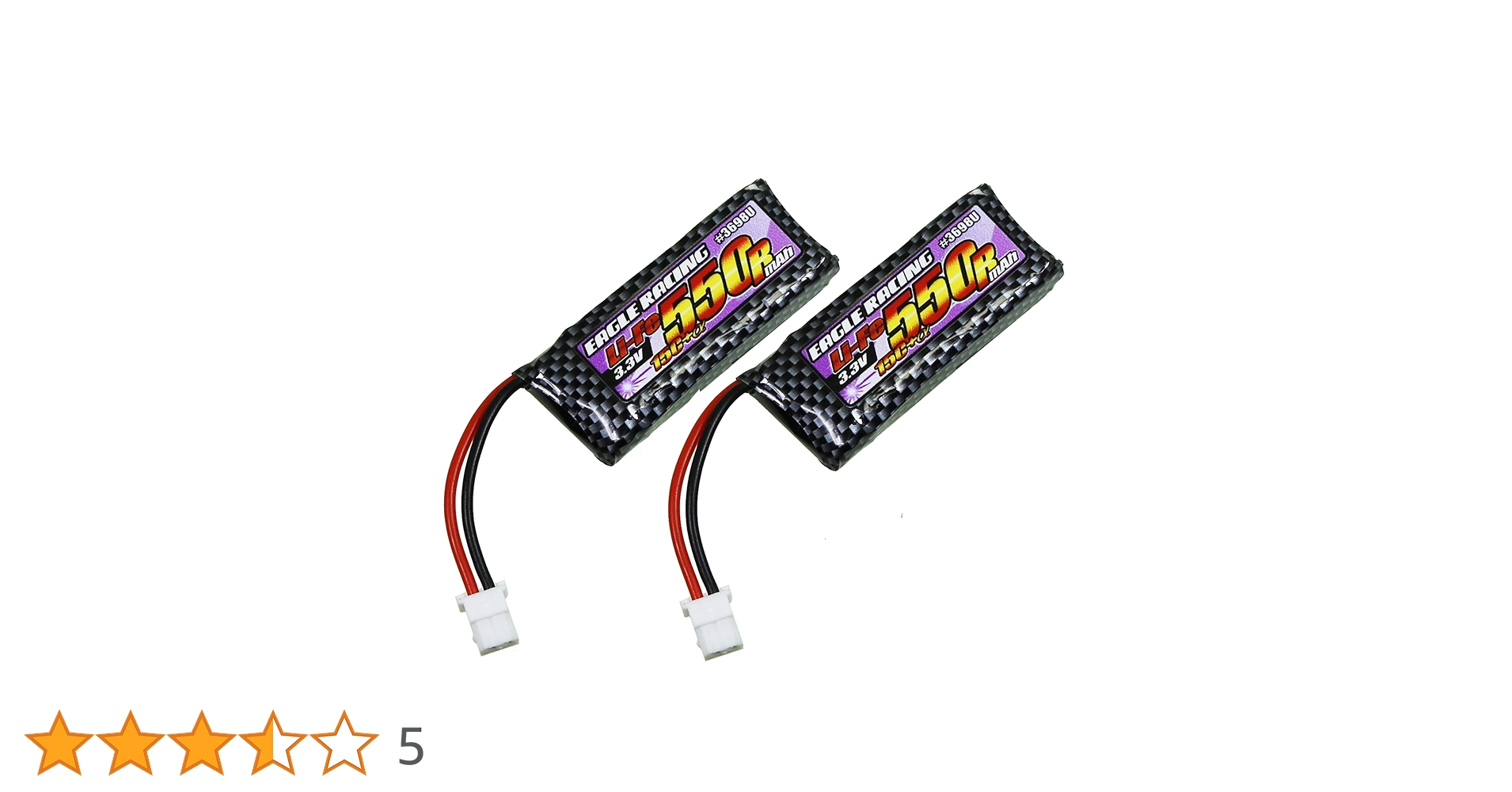 イーグルレーシングLi-Fe 6.6V2200バッテリー2本 イーグルレーシングLi-Fe 6.6V2200バッテリー2本 Amazon.co.jp