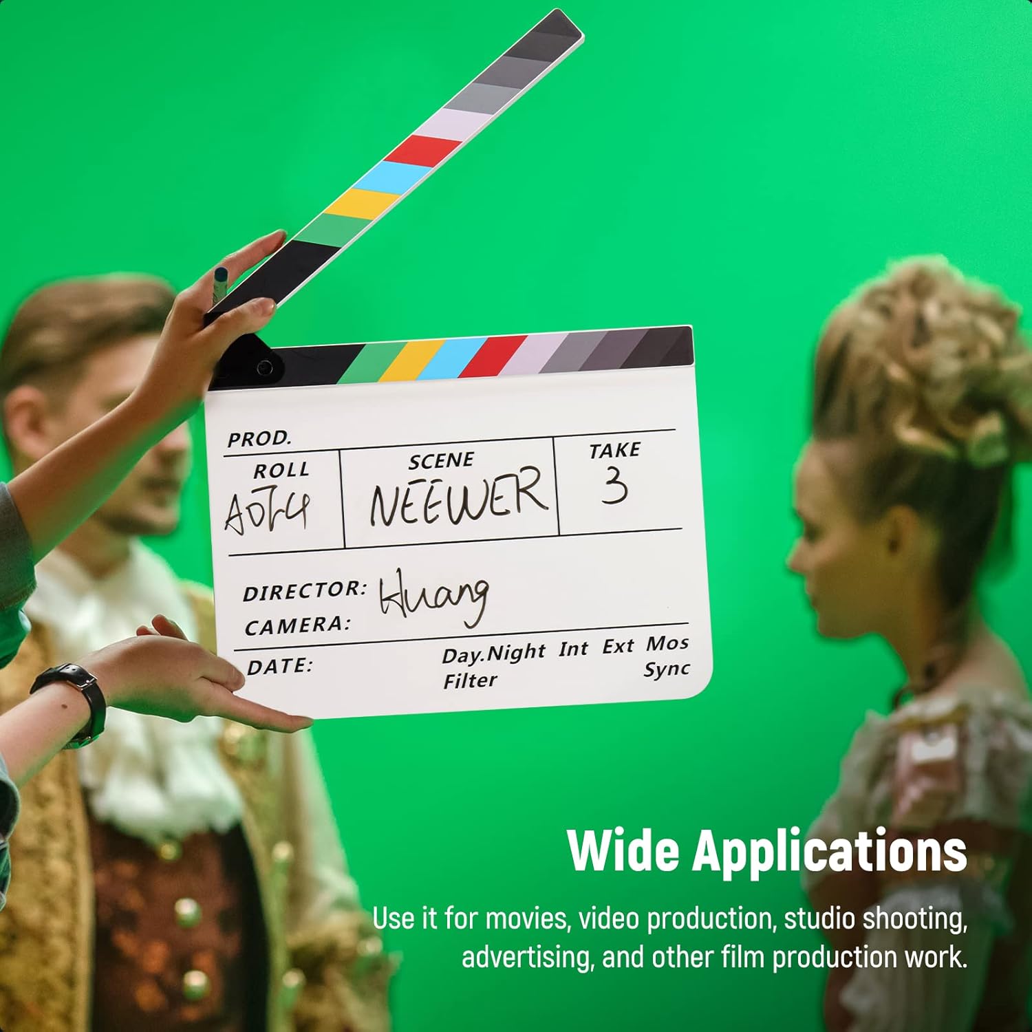 Neewer Film Directors Clapper Board - Image 13