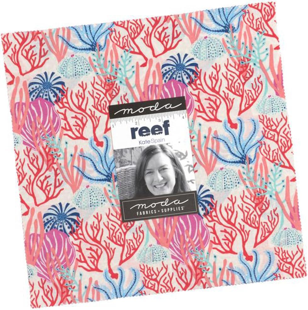 Reef Layer Cake®, 42 10-inch Precut Fabric Quilt Squares by Kate Spain