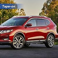 Vista 511 de Viseras de ventana in-Channel, protectores contra la lluvia para 2011-2023 Dodge Charger, visores de ventilación de ventana con deflectores