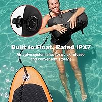 Vista 4 de Airtight Waterproof Backpack 30L, Floating Dry Bag with Resin Zipper, IPX7 Gear Protection Large Capacity for Men, Kayaking, Paddle Boarding