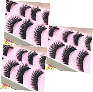 15 Pares De Bonecas Cílios Estéticos Cílios Dramáticos Tiras Completas Cílios Cílios Feitos À Mão Cílios Longos E Grossos Cílios Falsos Cílios Postiços Ferramentas De Maquiagem