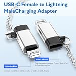 3Pack USB Adaptateur C à Lightning Apple MFI Éclairage certifié pour USB C Accessoires pour adaptateurs iPhone 14/14 Max / 14/14 Pie /13 Pro13 Pro/Max/131/12 Pro/12 Pr Max/12/11 Pro /11 Pro Max /1