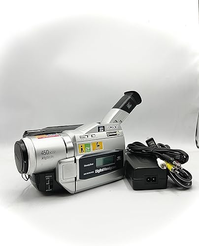 Sony Videocámara para transferencia de cinta digital 8 Hi8 de 0.315 in a computadora USB y DVD (renovado), 0.315 inVideo8Hi8Digital8