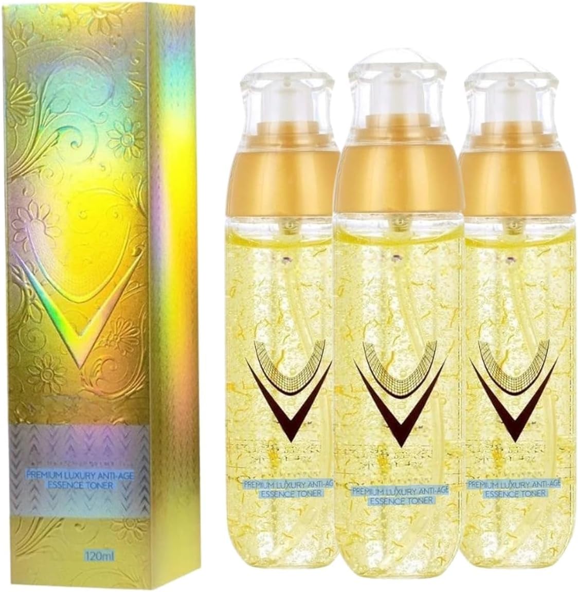 Ecdoin Anti-Aging Essence,Nuosili Face Lift Spray,Tighten and Reduce Wrinkles, Anti-Wrinkle Lifting Firm Toner Water(3PCS)