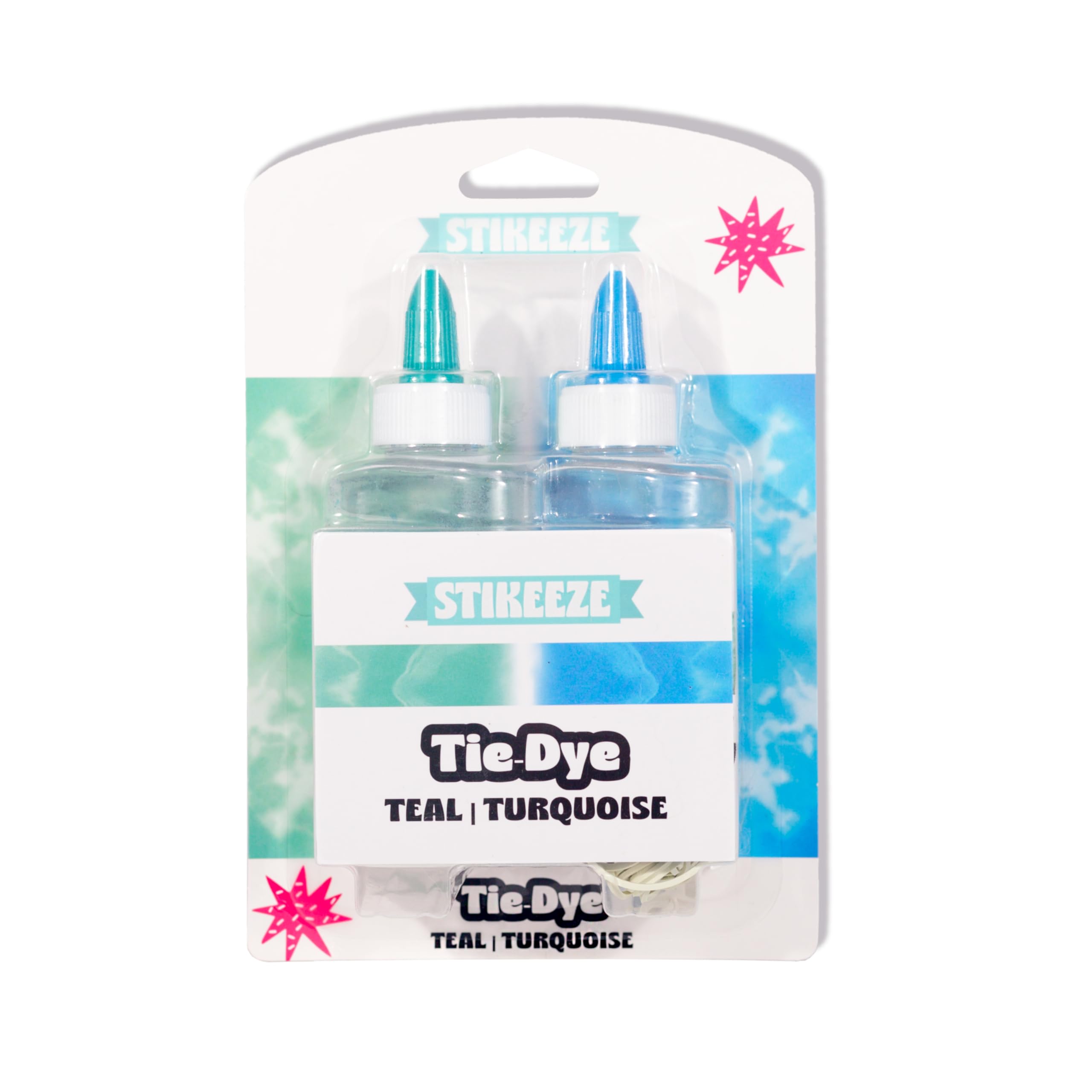 Stikeeze Tie-Dye | Teal & Turquoise | Set of Two Colours One Step Tiedye- Just add Water-picture-29