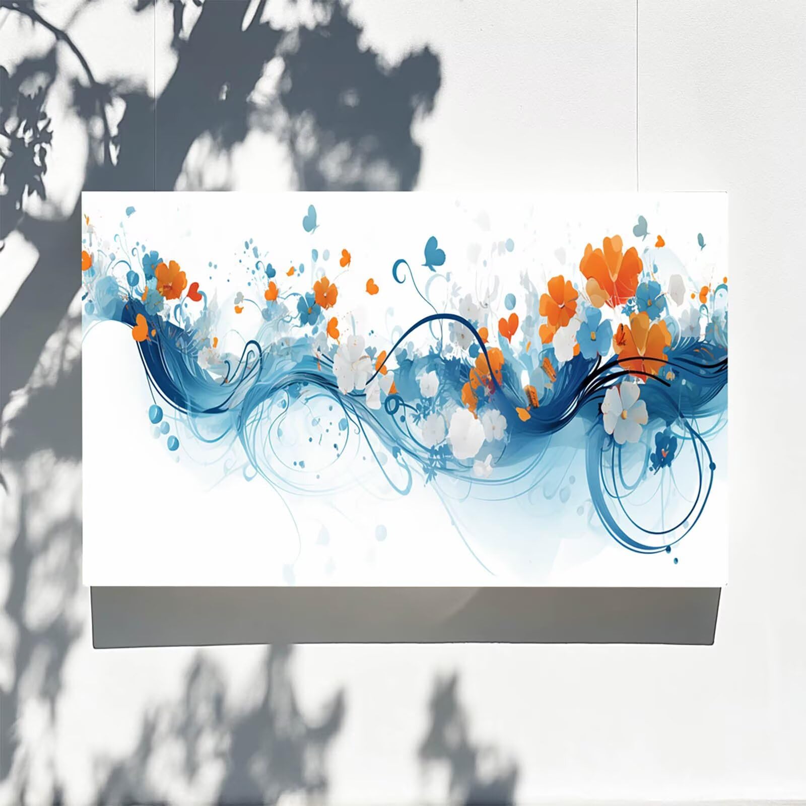 Pintar por Numeros Adultos Planta, Pintar por Numeros Niños Kit Manualidades Adultos Flor Cuadros para Pintar por Numeros Pintura Acrílico, Cuadros Decorativos Regalos Para Mujer 80X160cm 7w-I-2