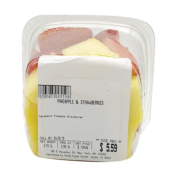 Fruit Mix Pineapple And Strawberry Conventional 3