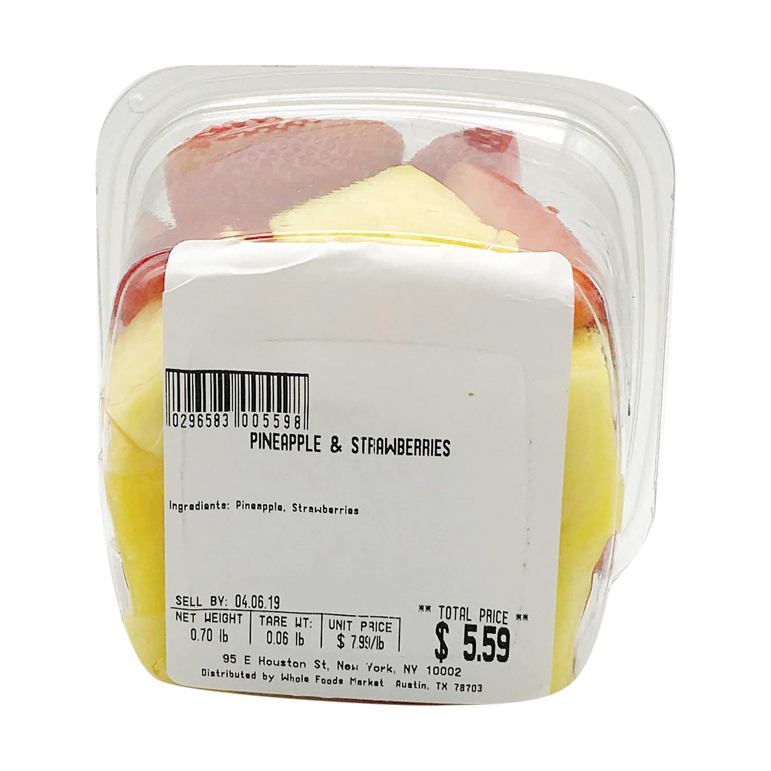 Fruit Mix Pineapple And Strawberry Conventional