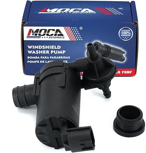 MOCA Bomba de limpiaparabrisas compatible con 06-12 para Infiniti FX35 y 14-22 para Infiniti QX80 5.6L y 11-14 para Mazda 2 y 17-22 para Nissan