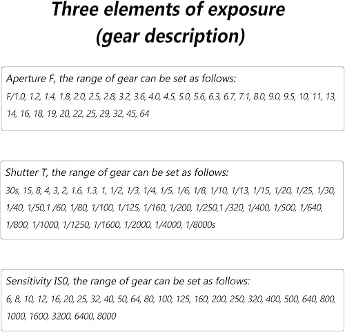 Miniatura 7 de VISLONE Medidor de luz M08 Fotómetro de cámara Fotografía Set-top Reflection Medidor de luz de cámara de fijación de zapata calientefría Medidor de