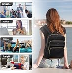 MDODO Laptop Backpack for Women Travel Backpack Casual Daypack with Laptop Compartment College Bookbag Work Office
