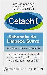 Cetaphil Sabonete Em Barra Limpeza Suave 127g