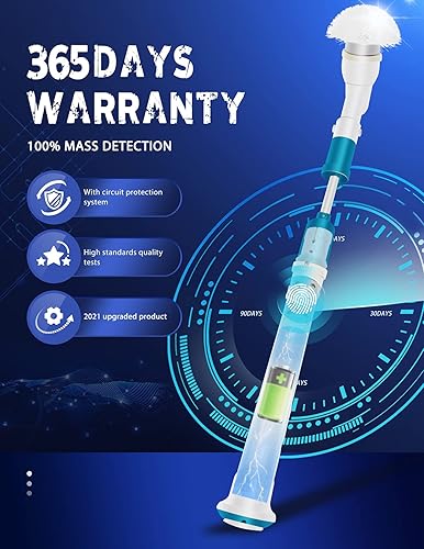 Miniatura 2 de YOUKADA Lavador eléctrico giratorio limpiador inalámbrico súper potente cepillo de limpieza para cocina baño sala de estar azul Azul, Fantasía Azul,