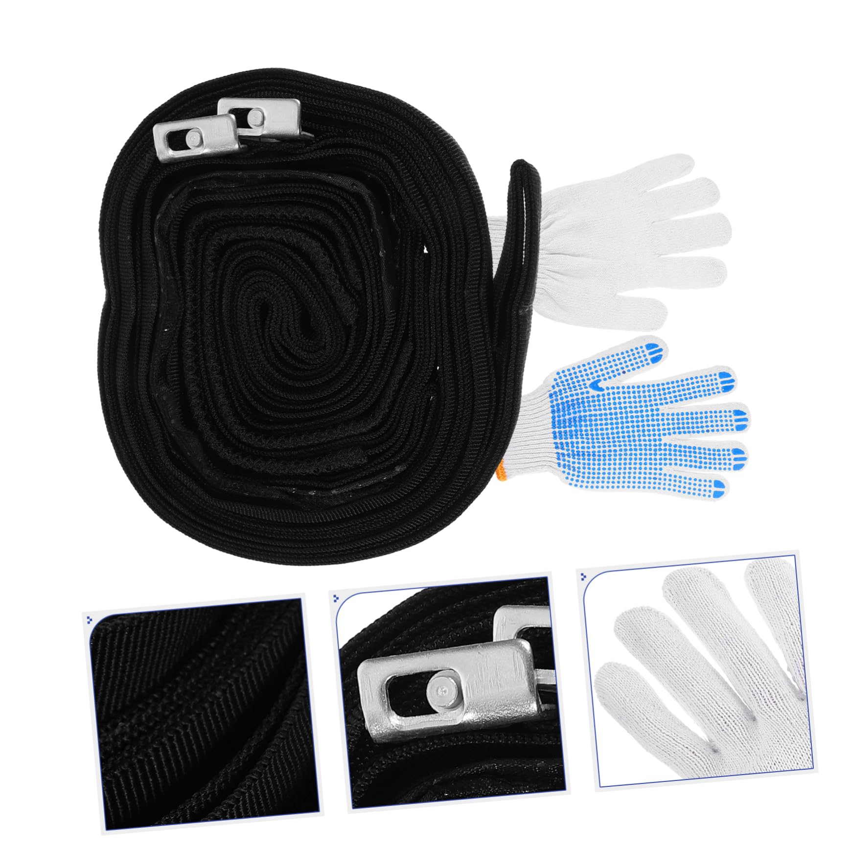 GALPADA 2 Stück rutschfeste Tragegurte für Möbel und Haushaltsgeräte 300kg Tragkraft Nylon Pp Metall Umzugshilfe für 1 Person
