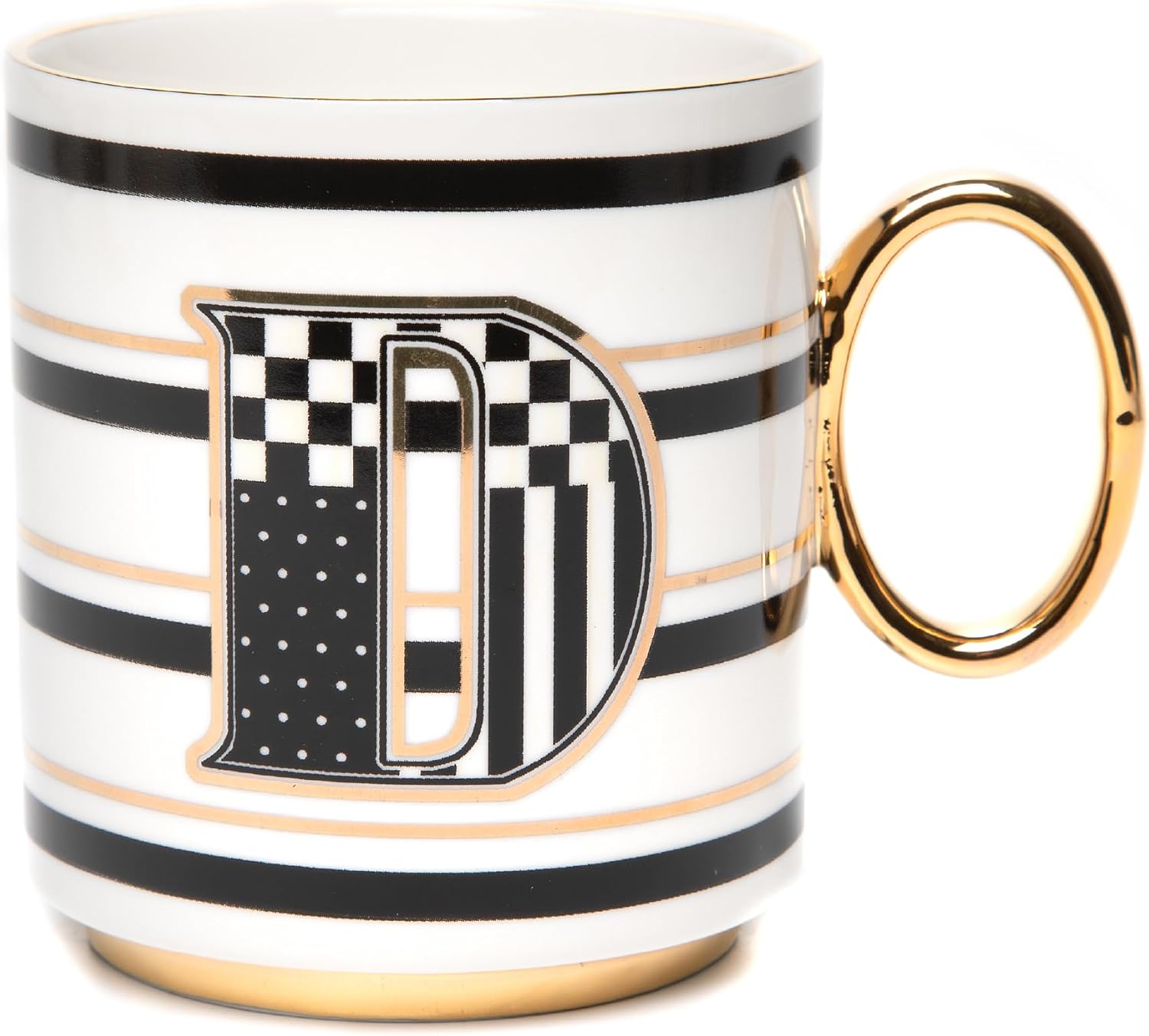 MACKENZIE-CHILDS My Mug, Decorative Ceramic Coffee Mug with Handle, D