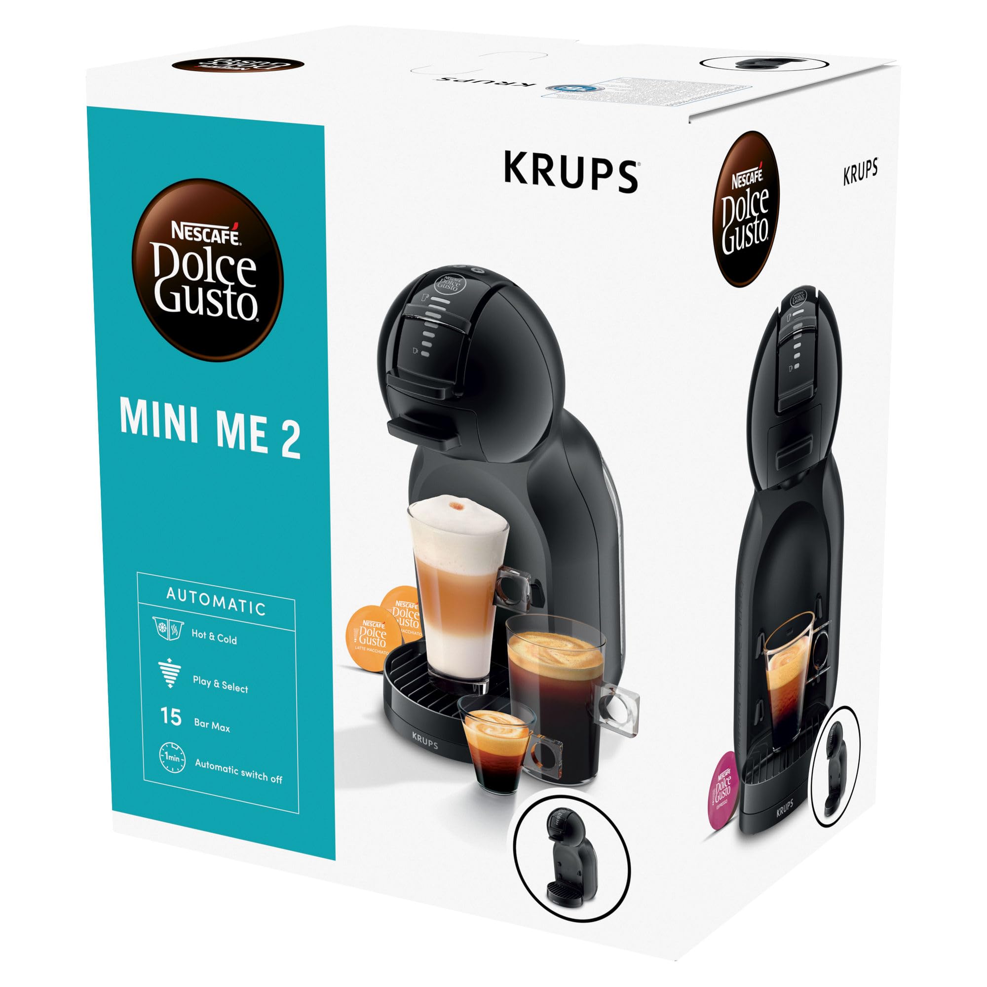 Nescafé Dolce Gusto® Mini Me 2 par Krups Gris Cosmique