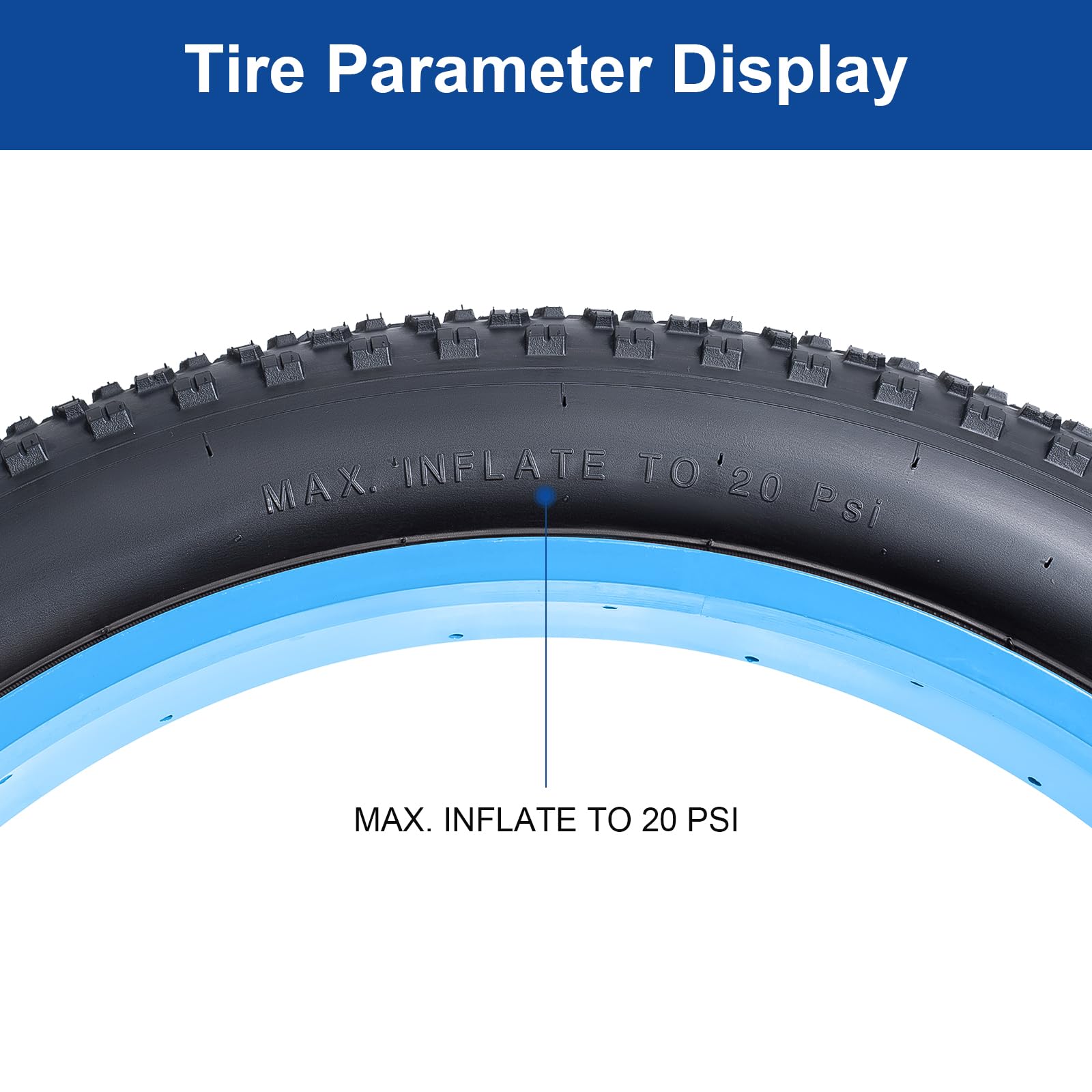 26 x 4,0 - Pneumatico per bicicletta elettrica 100-559, 26 pollici, pieghevole, adatto per bici da corsa 26 x 3,80, 26 x 4,0, E-Bike/MTB/City/bici da corsa (uno)