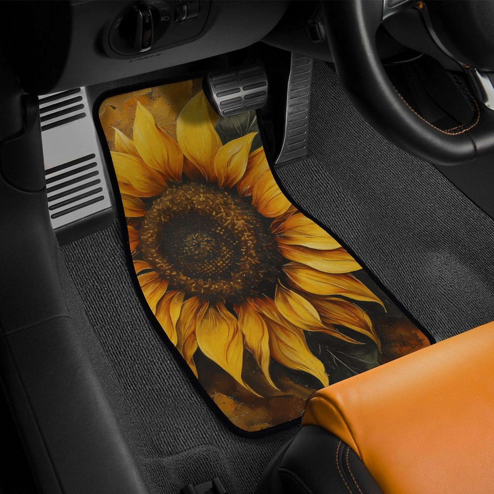 4 tappetini per auto, resistenti, antiscivolo, facili da pulire, adatti per la maggior parte delle auto, per tutte le stagioni, universali, adatti per SUV, berline e camion