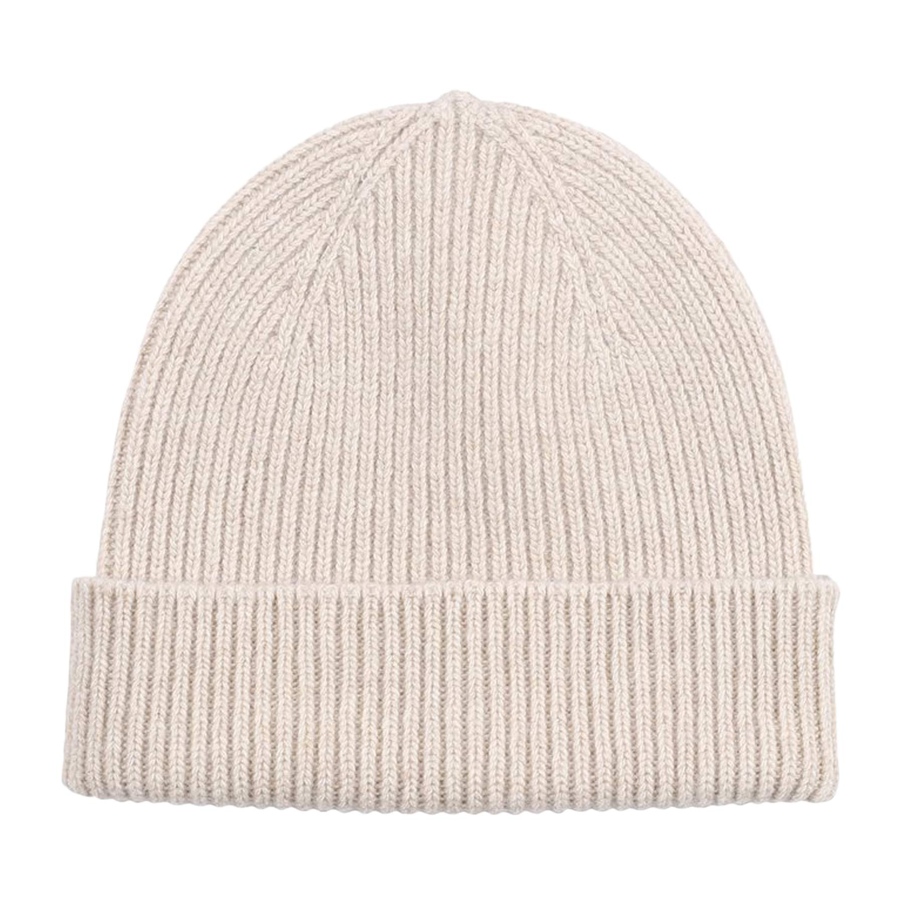 Colorful Standard Merino Wool Beanie One Size Ivory White