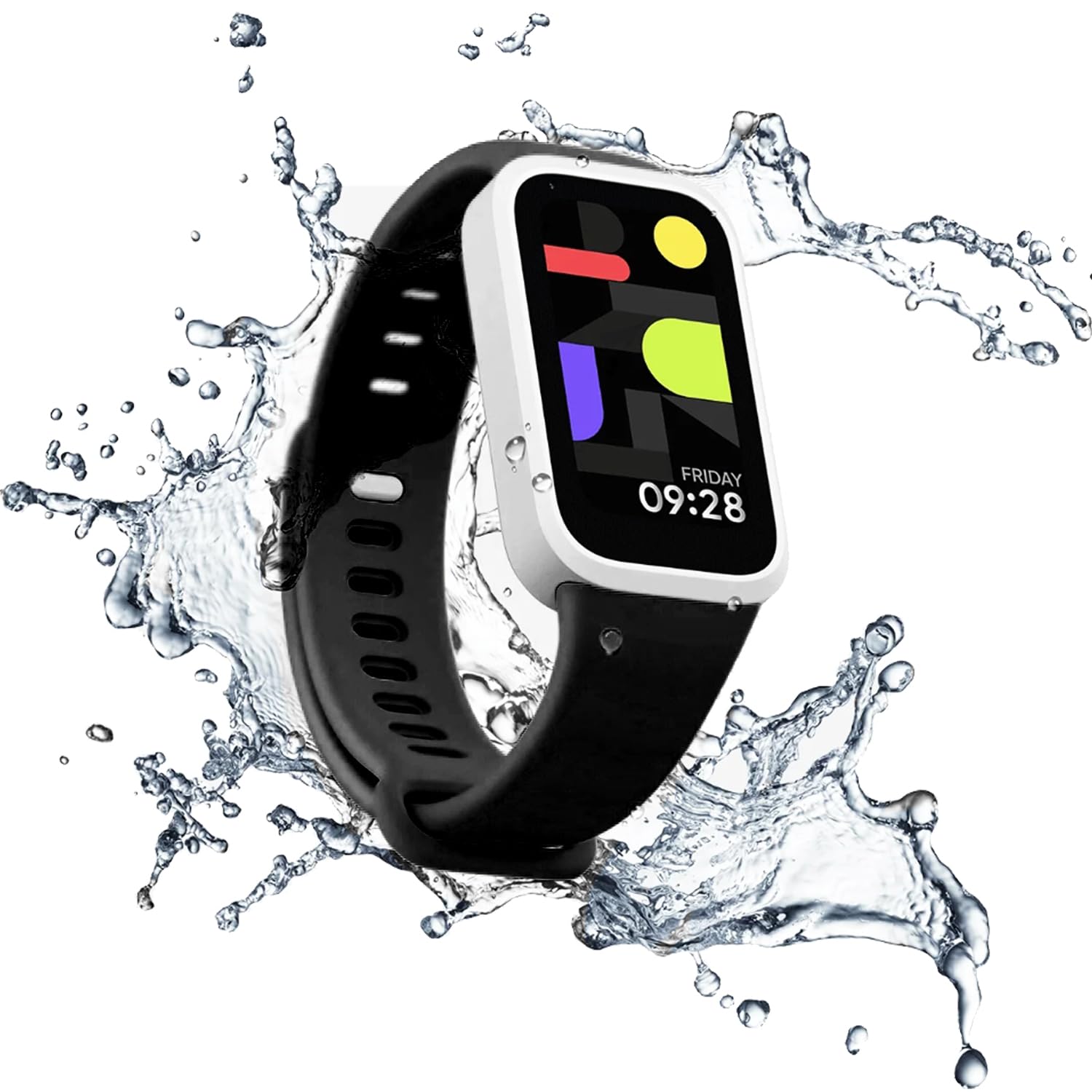 3 Paski Zamienne do Xiaomi Smart Band 9 Active i Redmi Band 3, Miękkie Sportowe, Regulowane I Oddychające, z Szybkim Odpinaniem