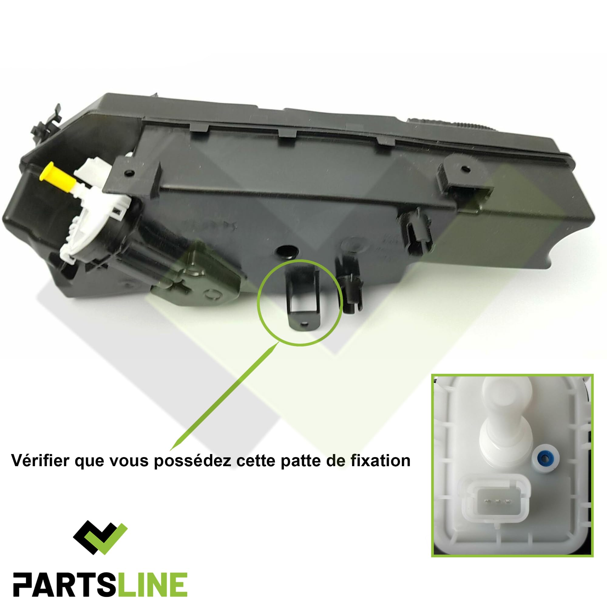 Réservoir de Cérine Additif FAP compatible avec BERLINGO MULTISPACE DS5 5008 PARTNER 1.6 HDi BlueHDi - 1612776080 1613704480