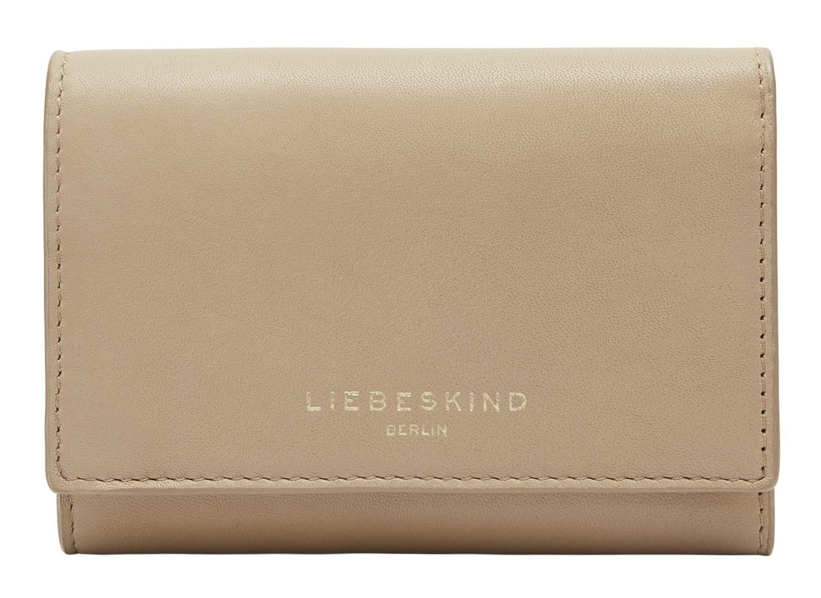 LIEBESKIND Berlin Leather Purse Linn Wallet Beige Light Brown