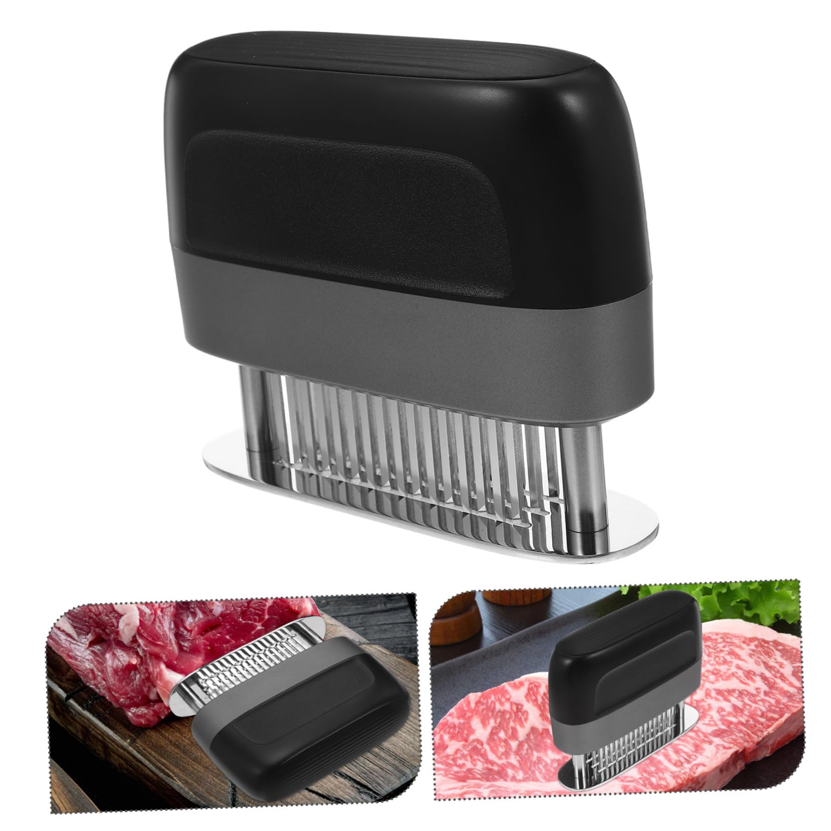 Herramientas para Ablandar Carne para Carne Ablandador para Barbacoa para Pollo Negro